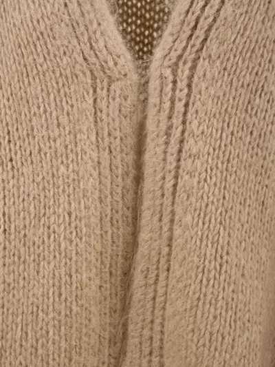Attic And Barn Sweaters Dove Grey In Brown