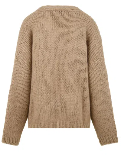 Attic And Barn Sweaters Dove Grey In Brown