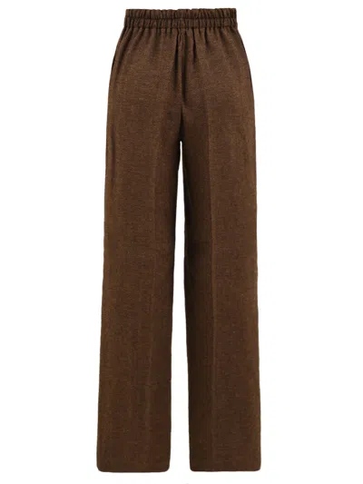 Attic And Barn Trousers Copper In Brown