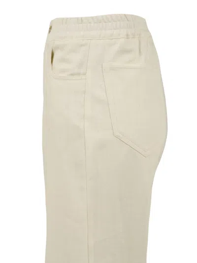 Attic And Barn Trousers Cream In White