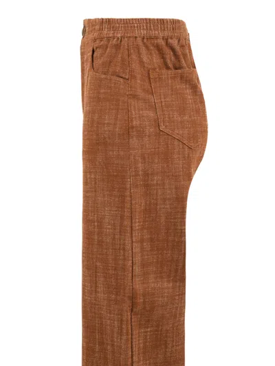 Attic And Barn Trousers Copper In Brown