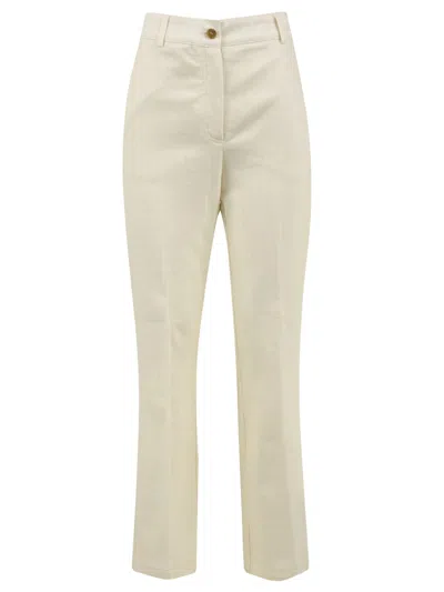 Attic And Barn Trousers Cream In White