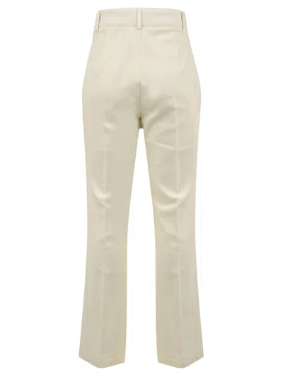 Attic And Barn Trousers Cream In White