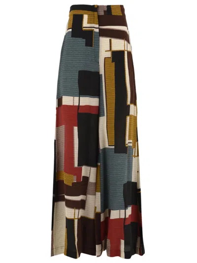 Attic And Barn Trousers Multi Colour In Black