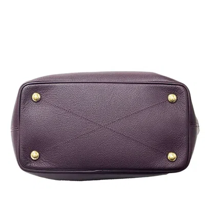 Pre-owned Louis Vuitton Orb Purple Monogram Empreinte Tote Bag ()
