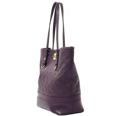 Pre-owned Louis Vuitton Orb Purple Monogram Empreinte Tote Bag ()