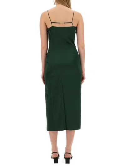 Jacquemus Women "night" Dress In Green