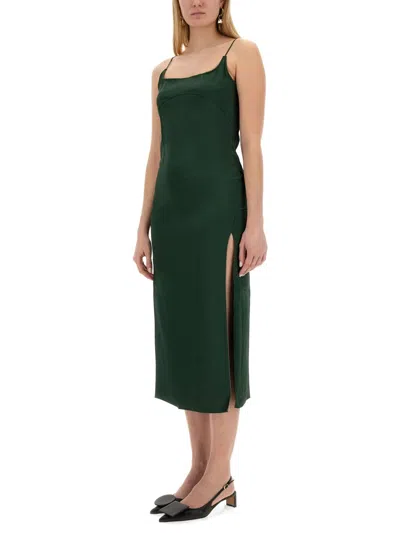 Jacquemus Women "night" Dress In Green