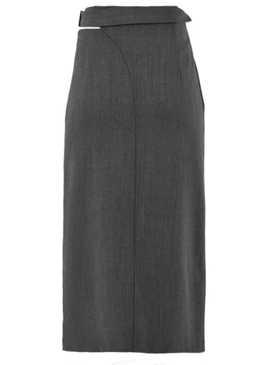 Beatrice B Beatrice .b Skirts Grey In Gray