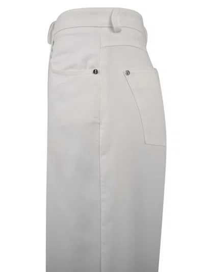 Beatrice B Beatrice .b Trousers White In Gray