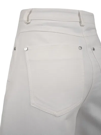 Beatrice B Beatrice .b Trousers White In Gray
