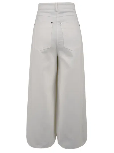 Beatrice B Beatrice .b Trousers White In Gray