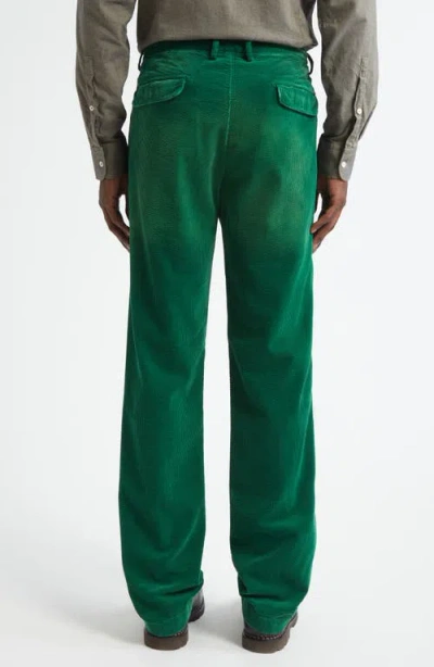 Massimo Alba Ionio2 Corduroy Trousers In Green