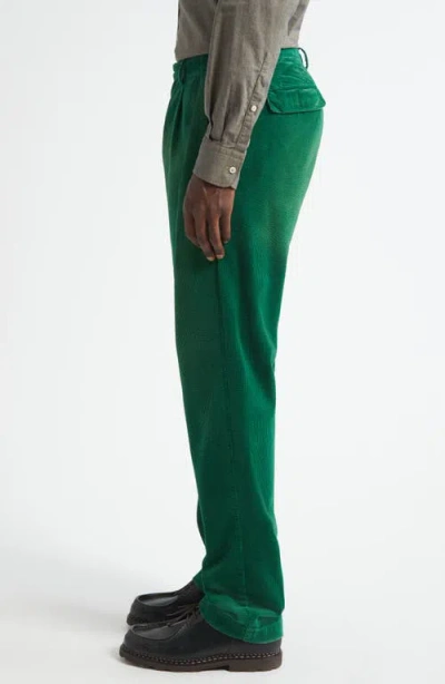 Massimo Alba Ionio2 Corduroy Trousers In Green