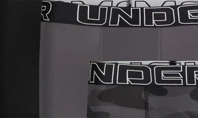 Under Armour Kids' Assorted 3-pack Ua Performance Tech™ Boxer Briefs In Multi