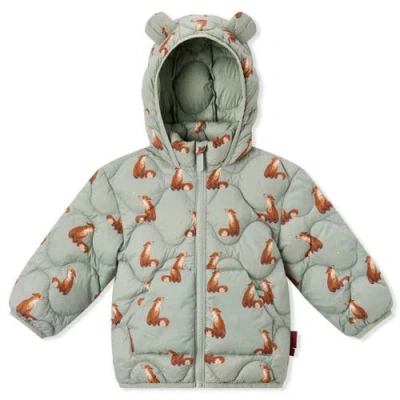 Milkbarn Down Jacket In Green