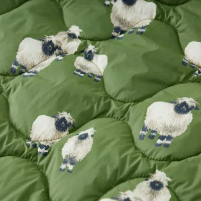 Milkbarn Down Jacket In Green