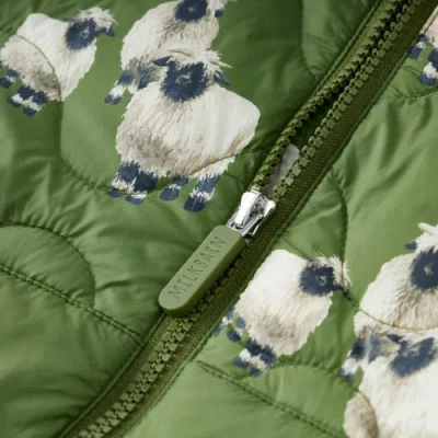 Milkbarn Down Jacket In Green