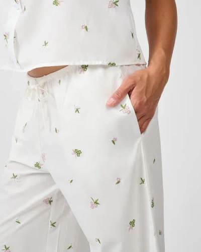 Weworewhat Ruffle Pull-on Pants In White