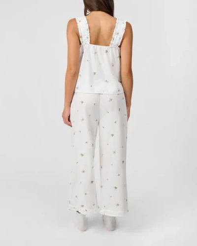 Weworewhat Ruffle Pull-on Pants In White