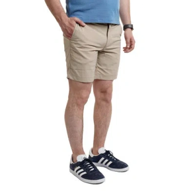 Peter Manning Tech Shorts In Neutral