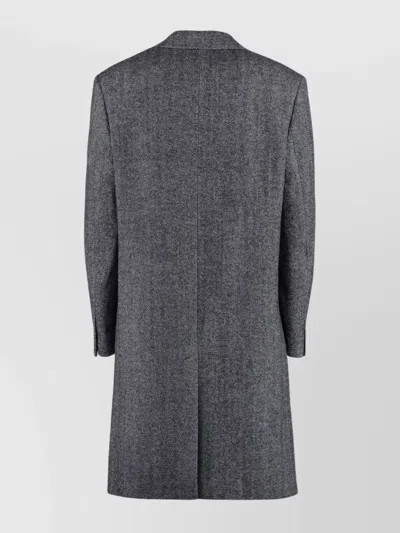 Isabel Marant Johel Single-breasted Wool Coat In Multi