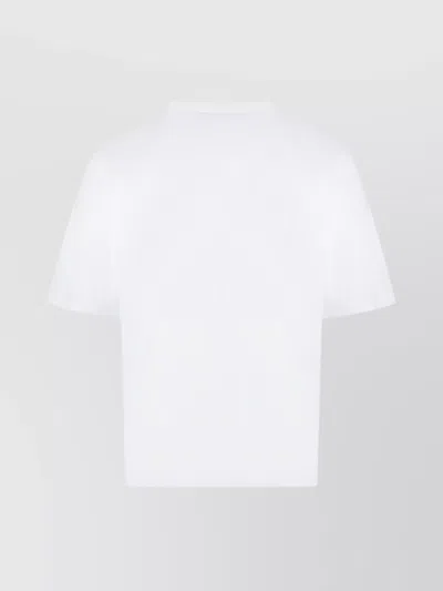 Dsquared2 Loose Fit Tee Icon Nuova Generazione In Jersey Di Cotone T-shirt In White