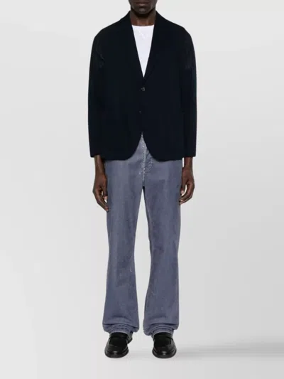 Circolo 1901 Cotton Single Breasted Jacket In Black