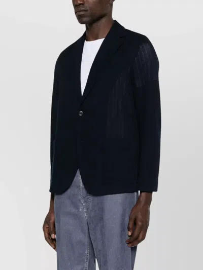 Circolo 1901 Cotton Single Breasted Jacket In Black