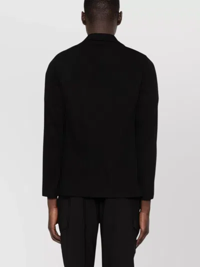 Circolo 1901 Cotton Single Breasted Jacket In Black