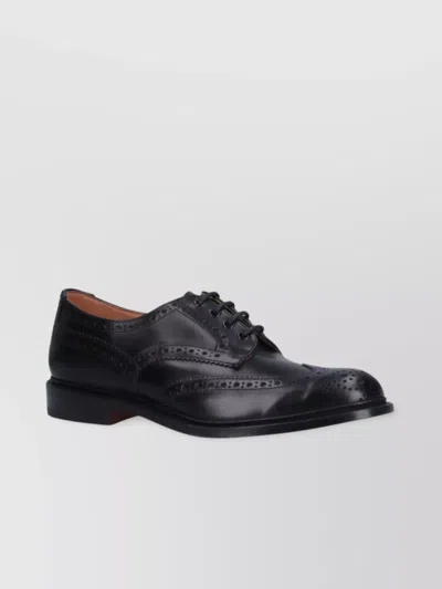 Tricker's Bourton Dainite Sole 5 Fit Lace Up Shoes In Black