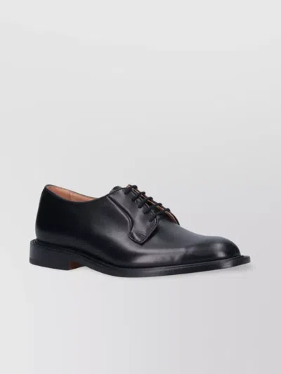 Tricker's Lace-up Business Dress Shoes In Black