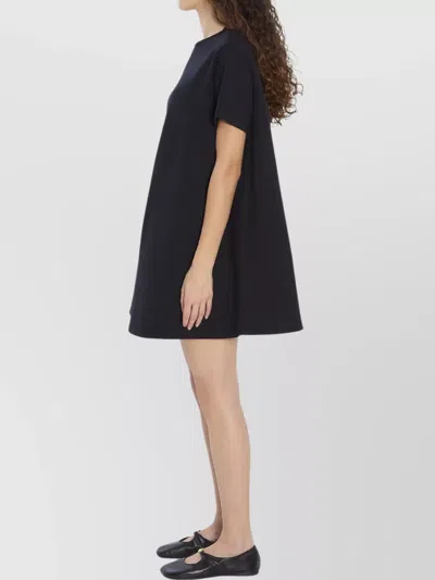Loewe Trapeze Dress In Black