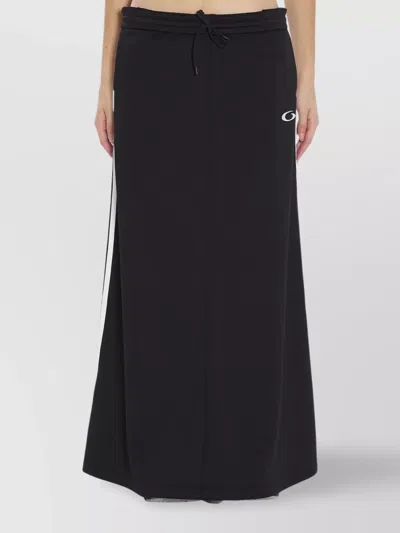 Balenciaga Cotton Blend Mini Skirt With Side Zip Pockets In Black