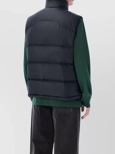 Polo Ralph Lauren Padded Gorham Black Vest In Blue