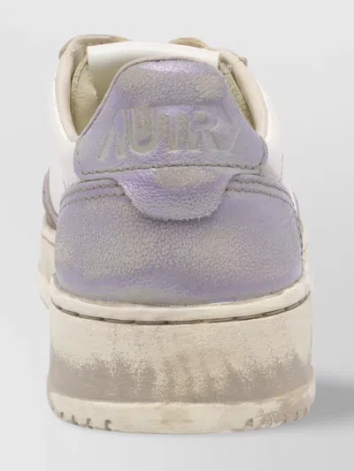Autry Low Top Sneakers Contrasting Inserts