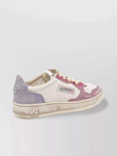 Autry Low Top Sneakers Contrasting Inserts