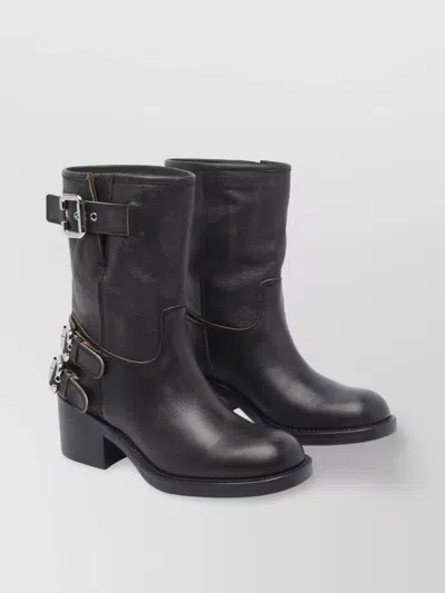 Chloé Dakota Ankle Boots In Black