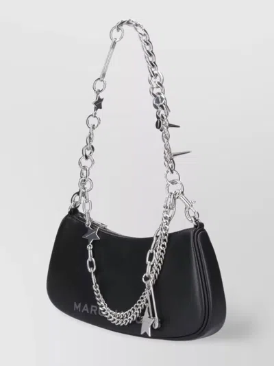 Marc Jacobs Chain Strap Metal Hardware Shoulder Bag In Black