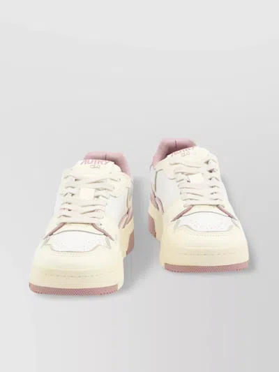 Autry Low-top Logo Patch Sneakers In Neutral