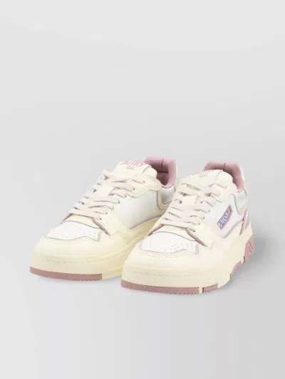 Autry Low-top Logo Patch Sneakers In Neutral