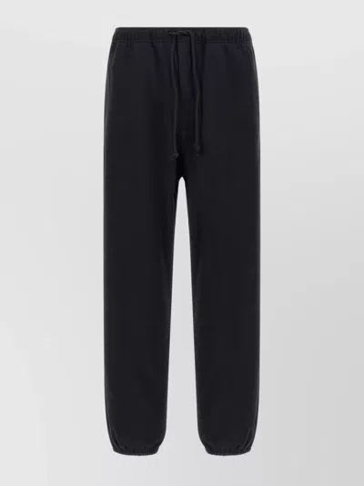 Y-3 Track Pants With Back Pocket And Elastic Waistband In Black