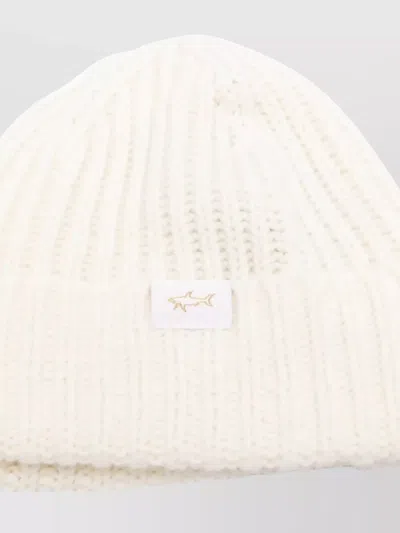 Paul & Shark Ribbed Wool Blend Beanie Accessories
