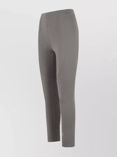 Adidas By Stella Mccartney Adidas By Stella Mc Cartney Logo Leggings In Gray