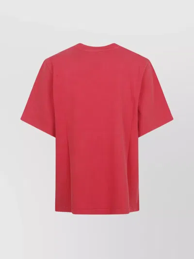 Casablanca Vince Satin Trousers In Red