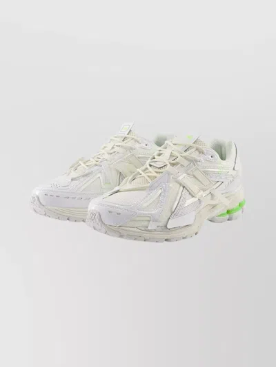 New Balance 1906r White Sneaker With Mesh Design And Side Logo In Synthetic Fiber Unisex In Black