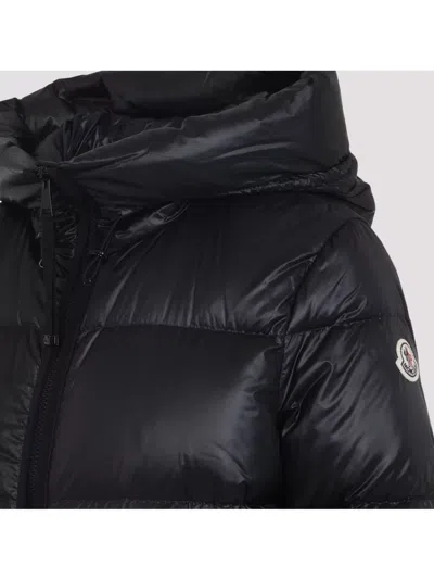 Moncler Serittes Short Down Jacket In Black