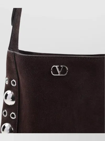 Valentino Brown Nellcote Small Crossbody Bag