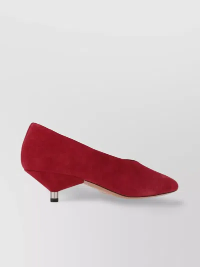 Isabel Marant Ebisa Pointed Toe Suede Finish Pumps