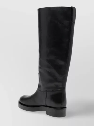 Paris Texas Napa Leather Boots In Black